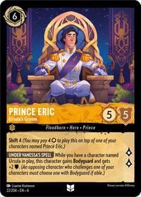 Prince Eric - Ursula's Groom - Ursula's Return - Disney Lorcana card