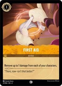 First Aid - Ursula's Return - Disney Lorcana card