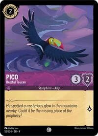 Pico - Helpful Toucan - Ursula's Return - Disney Lorcana card