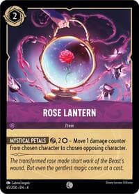 Rose Lantern - Ursula's Return - Disney Lorcana card