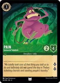 Pain - Immortal Sidekick - Ursula's Return - Disney Lorcana card