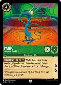 Panic - Immortal Sidekick - Ursula's Return - Disney Lorcana card