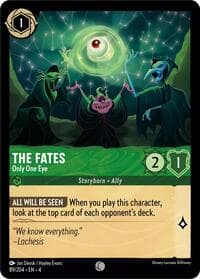 The Fates - Only One Eye - Ursula's Return - Disney Lorcana card