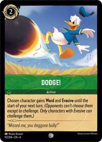 Dodge! - Ursula's Return - Disney Lorcana card