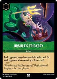 Ursula's Trickery - Ursula's Return - Disney Lorcana card