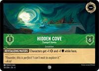 Hidden Cove - Tranquil Haven - Ursula's Return - Disney Lorcana card