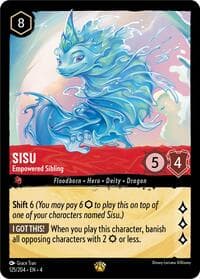 Sisu - Empowered Sibling - Ursula's Return - Disney Lorcana card
