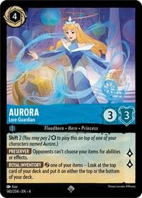Aurora - Lore Guardian - Ursula's Return - Disney Lorcana card