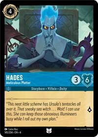 Hades - Meticulous Plotter - Ursula's Return - Disney Lorcana card