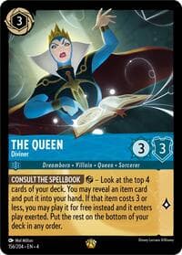 The Queen - Diviner - Ursula's Return - Disney Lorcana card