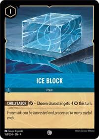 Ice Block - Ursula's Return - Disney Lorcana card