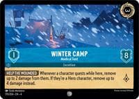 Winter Camp - Medical Tent - Ursula's Return - Disney Lorcana card