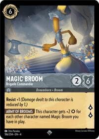 Magic Broom - Brigade Commander - Ursula's Return - Disney Lorcana card