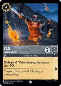 Yao - Imperial Soldier - Ursula's Return - Disney Lorcana card