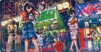 Pokemon TCG: Pokemon Center Japan Exclusive Carmine and Kieran Playmat - Pokemon International Playmats - Playmats card