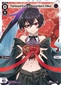 Tamayorihime, Discordant Miko (Box Purchase) - Promo Cards - WIXOSS card