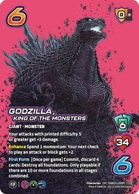 Godzilla, King of the Monsters - Challenger Series: Godzilla - UniVersus card