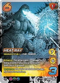 Heat Ray - Challenger Series: Godzilla - UniVersus card