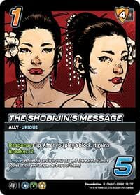 The Shobijin's Message - Challenger Series: Godzilla - UniVersus card