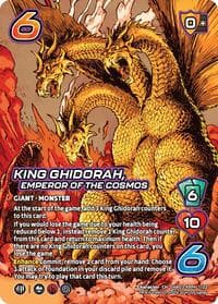 King Ghidorah, Emperor of the Cosmos - Challenger Series: Godzilla - UniVersus card