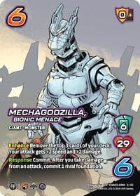 Mechagodzilla, Bionic Menace - Challenger Series: Godzilla - UniVersus card