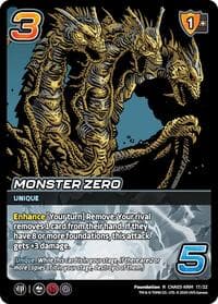 Monster Zero - Challenger Series: Godzilla - UniVersus card
