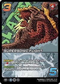 Supersonic Flight - Challenger Series: Godzilla - UniVersus card