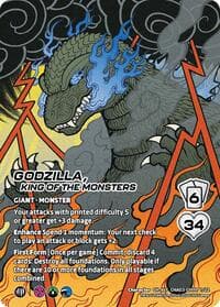 Godzilla, King of the Monsters (Alternate Art) - Challenger Series: Godzilla - UniVersus card