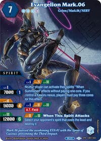 Evangelion Mark.06 (SPR) - Collaboration Booster 01: Halo of Awakening - Battle Spirits Saga card