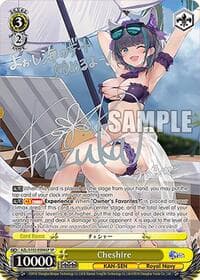 Cheshire (SP) (Silver Signature) - Azur Lane - Weiss Schwarz card