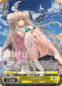 Formidable (SP) (Silver Signature) - Azur Lane - Weiss Schwarz card