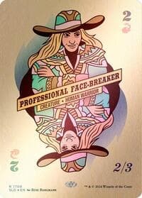 Professional Face-Breaker (Rainbow Foil) - Secret Lair Drop Series - Magic: The Gathering card