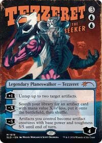 Tezzeret the Seeker (1619) - Secret Lair Drop Series - Magic: The Gathering card