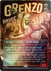 Grenzo, Havoc Raiser (Rainbow Foil) - Secret Lair Drop Series - Magic: The Gathering card