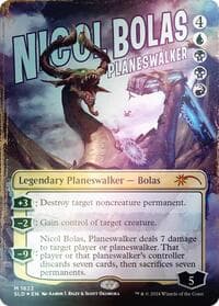 Nicol Bolas, Planeswalker (Rainbow Foil) - Secret Lair Drop Series - Magic: The Gathering card