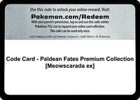 Code Card - Paldean Fates Premium Collection [Meowscarada ex] - SV: Paldean Fates - Pokemon card