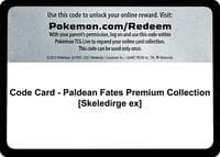 Code Card - Paldean Fates Premium Collection [Skeledirge ex] - SV: Paldean Fates - Pokemon card