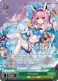 Hanazuki (SP) (Silver Signature) - Azur Lane - Weiss Schwarz card
