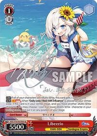 Libeccio (SP) (Silver Signature) - Azur Lane - Weiss Schwarz card