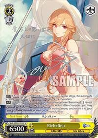 Richelieu (SP) (Silver Signature) - Azur Lane - Weiss Schwarz card