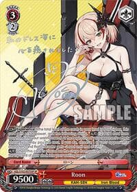 Roon (SP) (Silver Signature) - Azur Lane - Weiss Schwarz card