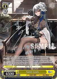 Saint Louis (SP) (Silver Signature) - Azur Lane - Weiss Schwarz card