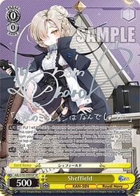 Sheffield (SP) (Silver Signature) - Azur Lane - Weiss Schwarz card