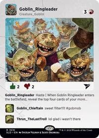 Goblin Ringleader - Secret Lair Drop Series - Magic: The Gathering card