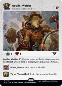 Goblin Welder - Secret Lair Drop Series - Magic: The Gathering card