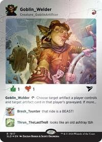 Goblin Welder (Rainbow Foil) - Secret Lair Drop Series - Magic: The Gathering card