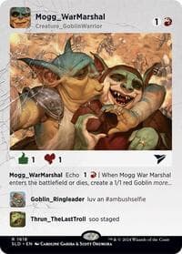 Mogg War Marshal - Secret Lair Drop Series - Magic: The Gathering card