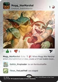 Mogg War Marshal (Rainbow Foil) - Secret Lair Drop Series - Magic: The Gathering card