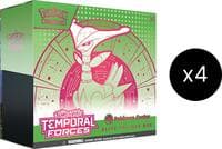 Temporal Forces Pokemon Center Elite Trainer Box Case (Exclusive) [Iron Leaves] - SV05: Temporal Forces - Pokemon card
