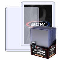 3" x 4" Thick Card Topload Holder - 59pt. (25-Count) - BCW Toploaders - Collectible Storage card